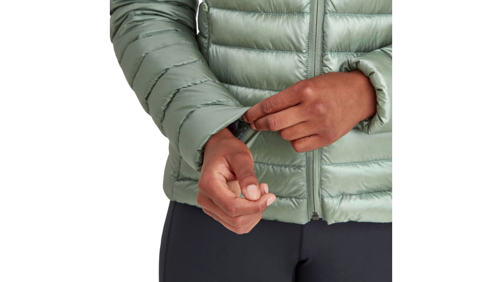 Montane Anti-Freeze Lite Hoodie - Womens, Pale Sage, Medium, FAFLHSAGM15