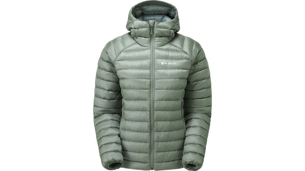 Montane Anti-Freeze Lite Hoodie - Womens, Pale Sage, Medium, FAFLHSAGM15