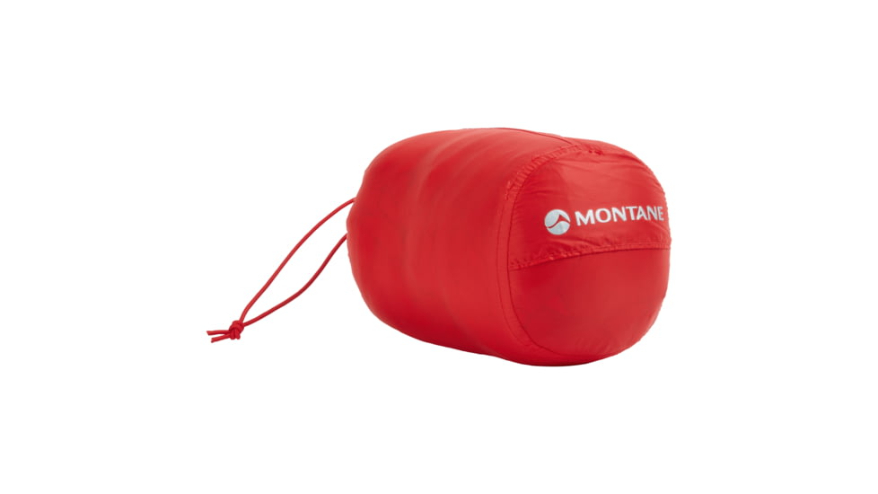 Montane Anti-Freeze Lite Packable Hooded Down Jacket - Men's, Extra Large, Adrenaline Red, MAFLHADRX15