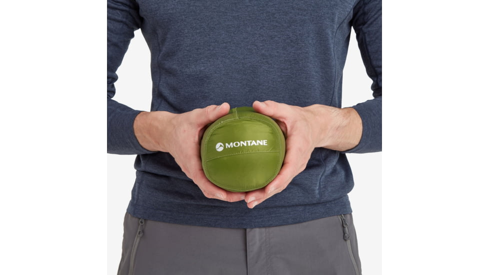 Montane Anti-Freeze Lite Packable Hooded Down Jacket - Men's, Medium, Alder Green, MAFLHALGM15