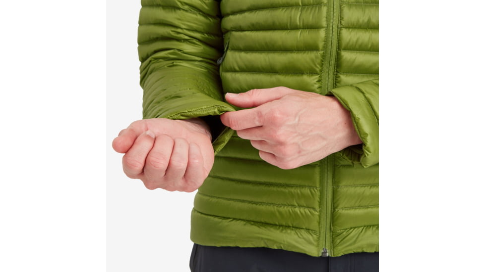 Montane Anti-Freeze Lite Packable Hooded Down Jacket - Men's, Medium, Alder Green, MAFLHALGM15