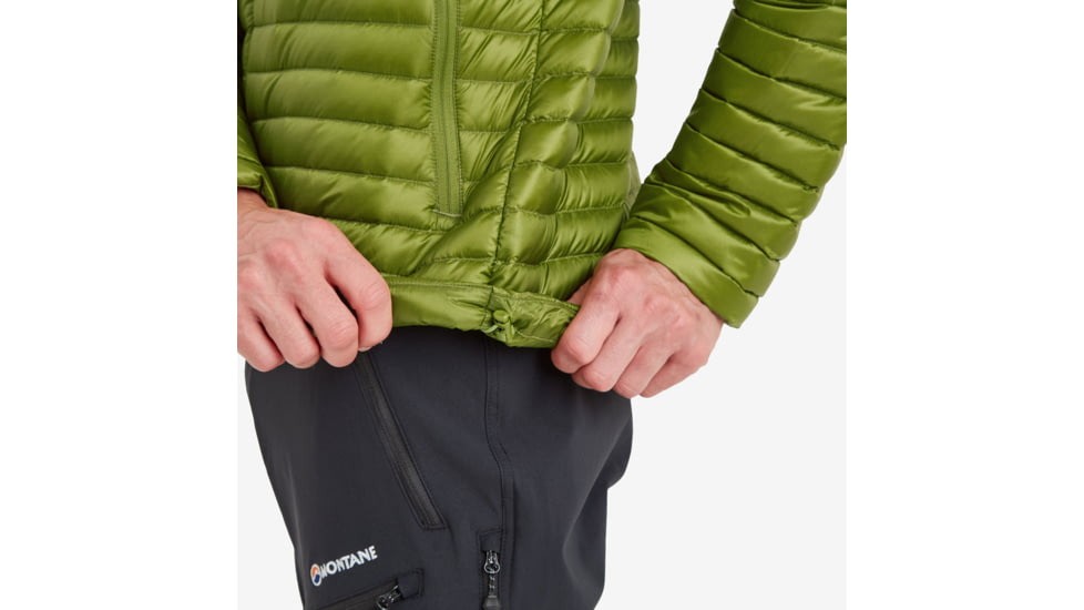 Montane Anti-Freeze Lite Packable Hooded Down Jacket - Men's, Medium, Alder Green, MAFLHALGM15