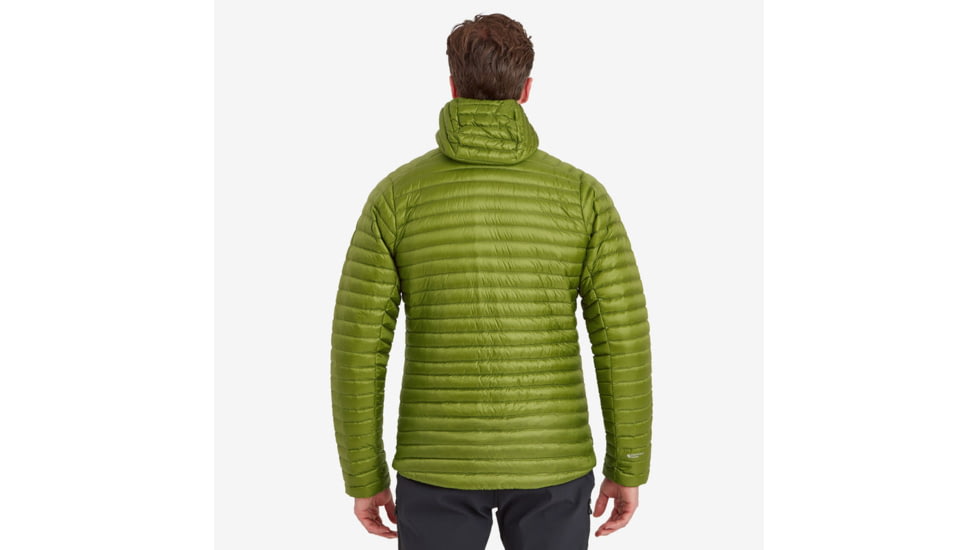 Montane Anti-Freeze Lite Packable Hooded Down Jacket - Men's, Medium, Alder Green, MAFLHALGM15