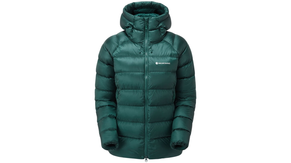 Montane Anti-Freeze XT Hoodie - Womens, Dark Wakame Green, Small, FAFXHWAKB14