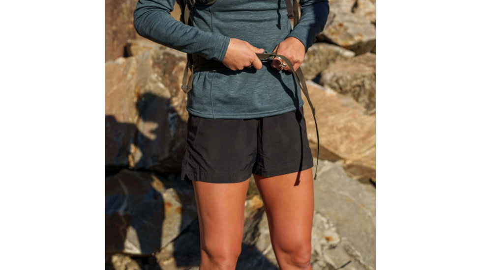 Montane Axial Lite Shorts - Womens, Black, Extra Large, FAXLSBLAX13