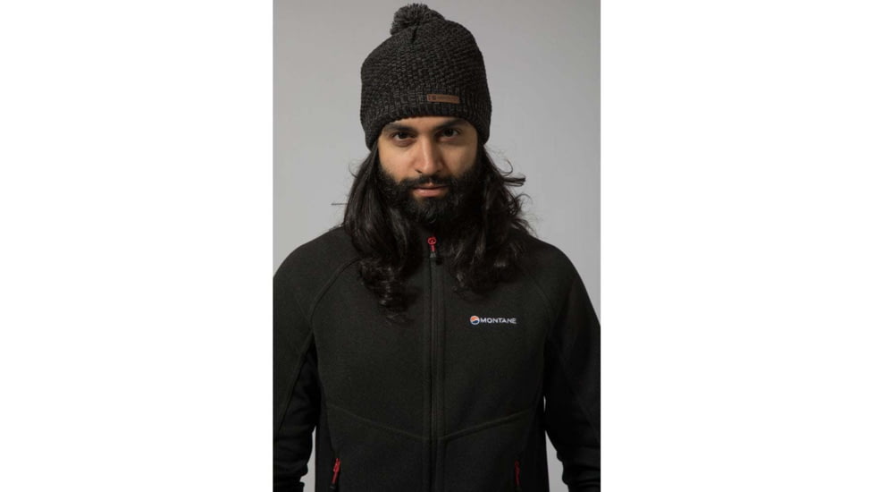 Montane Beta Bobble Beanie, Black, One Size, HBEBBBLAO08