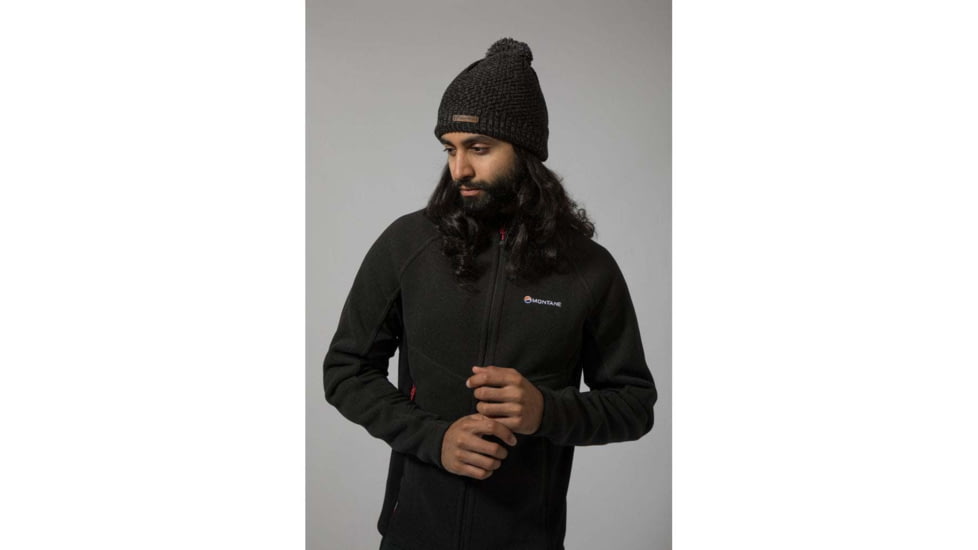 Montane Beta Bobble Beanie, Black, One Size, HBEBBBLAO08