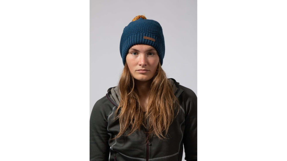 Montane Beta Bobble Beanie, Narwhal Blue, One Size, HBEBBNARO08