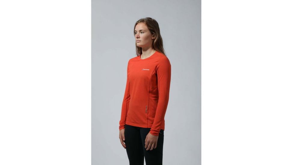 Montane Blade Long Sleeve T-Shirt - Womens, Paprika, Extra Small, FBLLSPAPA09