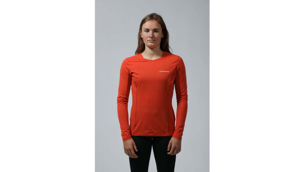 Montane Blade Long Sleeve T-Shirt - Womens, Paprika, Extra Small, FBLLSPAPA09