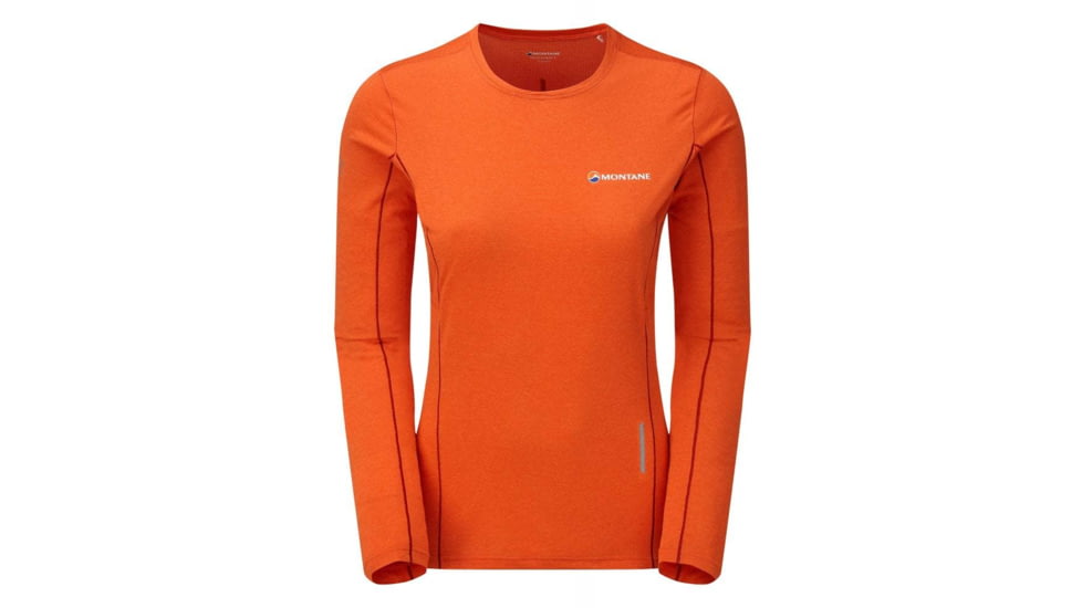 Montane Blade Long Sleeve T-Shirt - Womens, Paprika, Extra Small, FBLLSPAPA09
