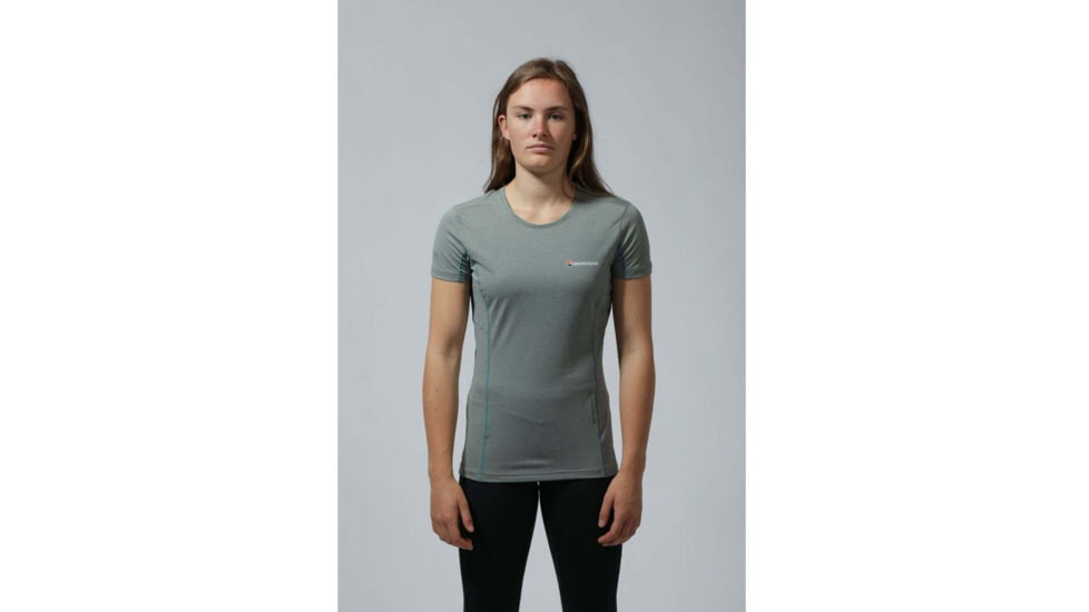 Montane Blade T-Shirt - Womens, Stratus Grey, Extra Small, FBLTSSTRA09