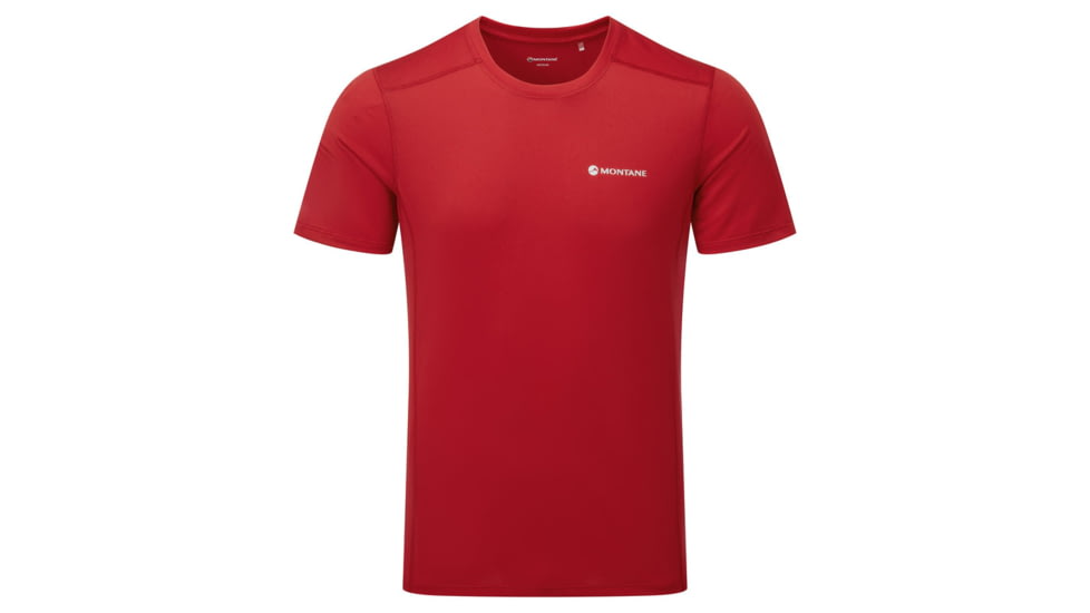 Montane Dart Lite T-Shirt - Men, Extra Large, Acer Red, MDITSACRX15