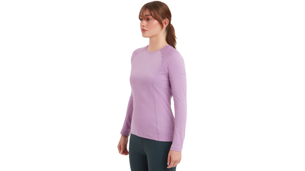 Montane Dart Long Sleeve T-Shirt - Womens, Allium, Medium, FDRLSALMM15