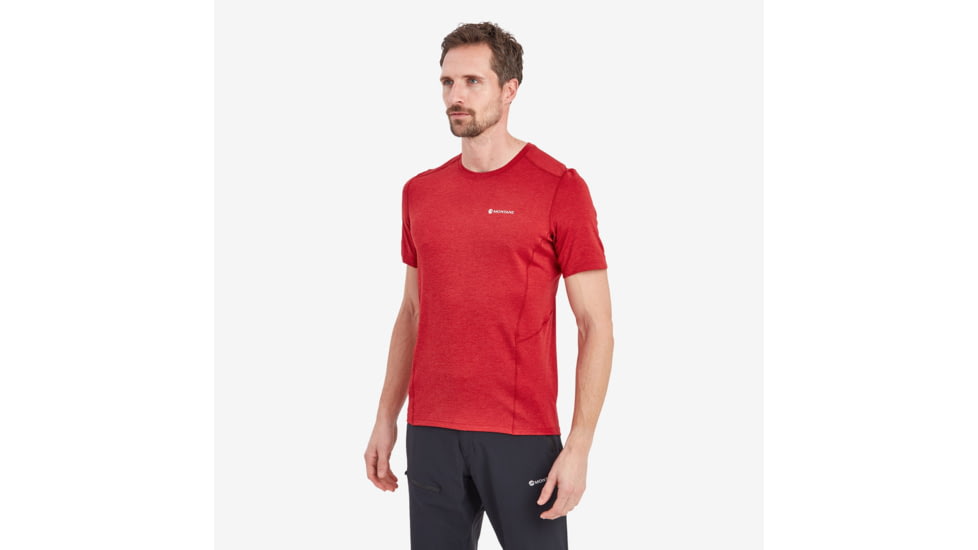 Montane Dart T-Shirt - Mens, Acer Red, Extra Large, MDRTSACRX15
