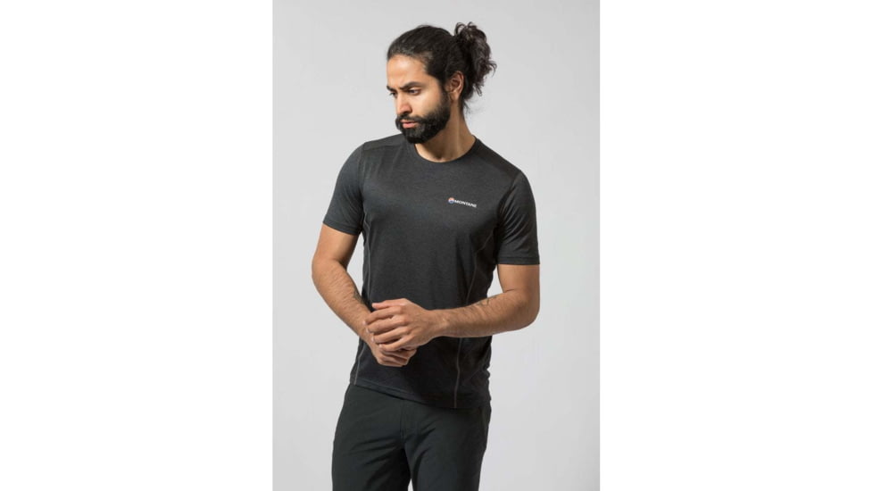 Montane Dart T-Shirt - Mens, Black, Large, MDATSBLAN08