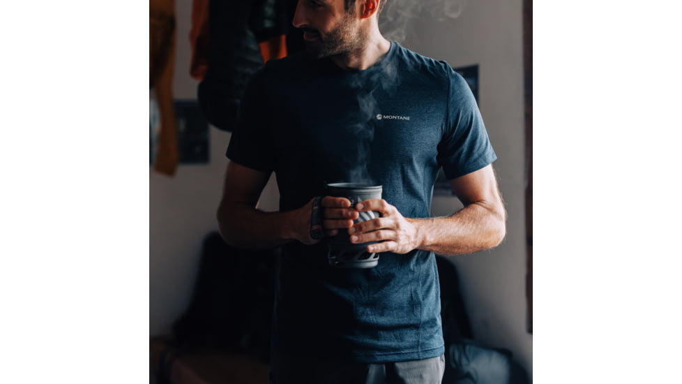 Montane Dart T-Shirt - Mens, Eclipse Blue, Large, MDRTSECLN14