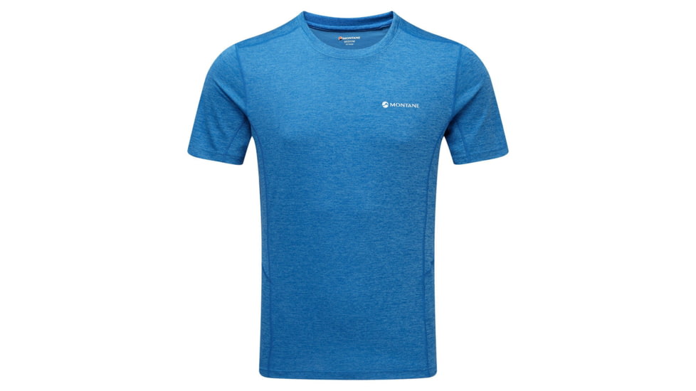 Montane Dart T-Shirt - Mens, Electric Blue, Large, MDRTSELEN12