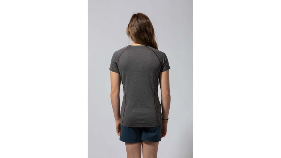 Montane Dart T-Shirt - Womens, Nordic Grey, Large, FDATSNOGN09