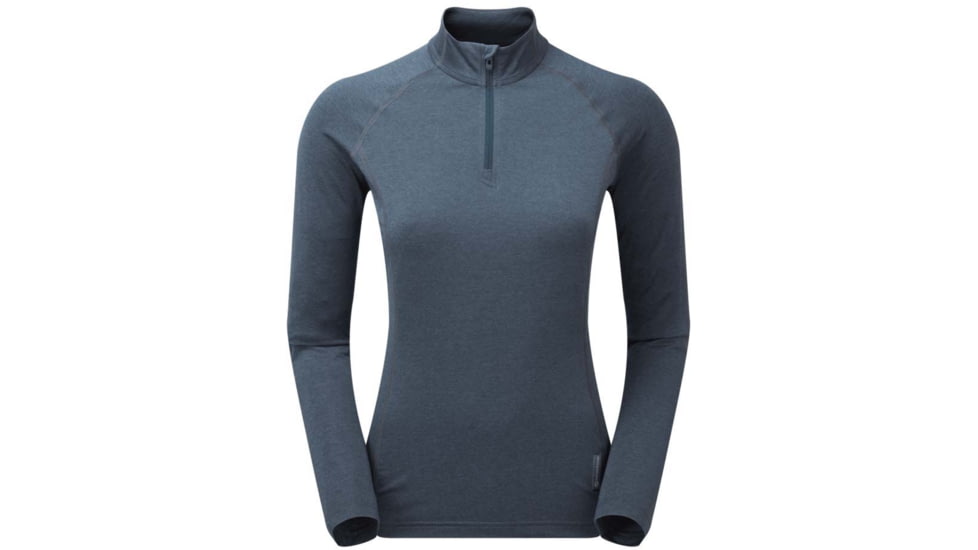 Montane Dart Thermo Zip Neck - Womens, Astro Blue, Medium, FDTZNASTM12