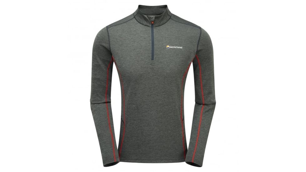Montane Dart Zip-Neck, Shadow, M, MDAZNSHAM5