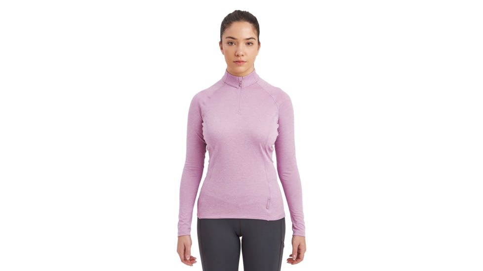 Montane Dart Zip Neck - Womens, Allium, Large, FDRZNALMN15