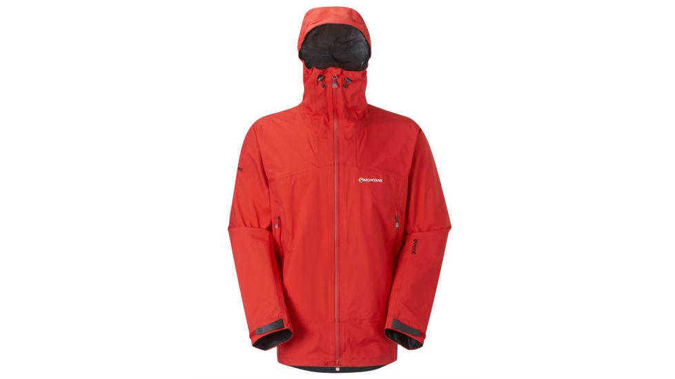 Montane Direct Ascent eVent Jacket - Mens-Alpine Red-Large