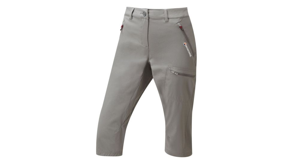 Montane Dyno Stretch Capri Pants - Womens, Mercury, Extra Small, FDCPAMERA07