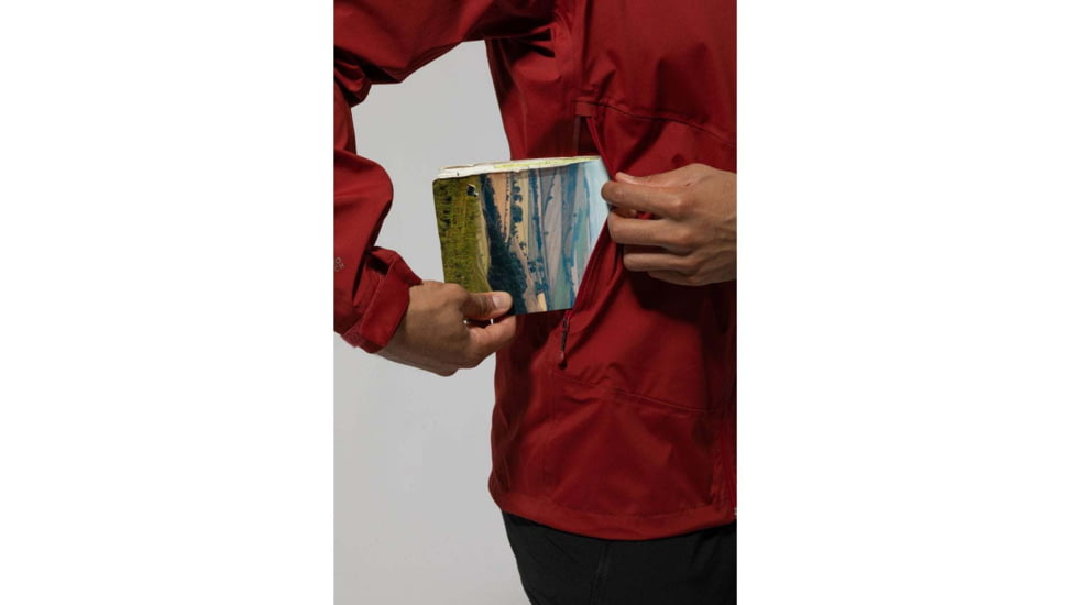 Montane Element Stretch Jacket - Mens, Redwood, Small, MELSJRWDB09