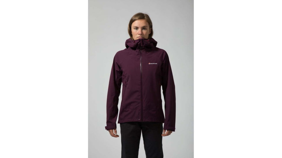Montane Element Stretch Jacket - Womens, Sask Berry, Large, FELSJSASN09