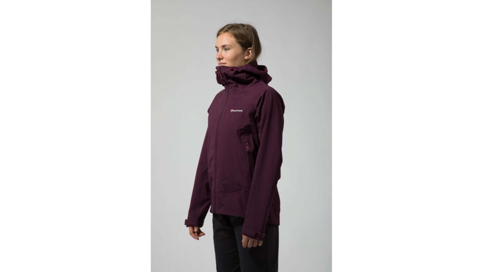 Montane Element Stretch Jacket - Womens, Sask Berry, Large, FELSJSASN09