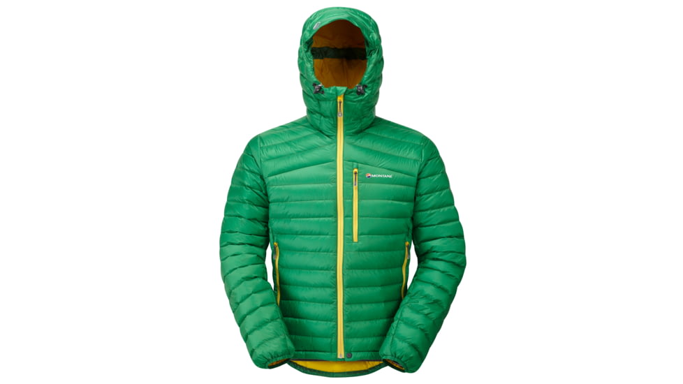 Montane Featherlite Down Jacket - Men's, Jelly Bean/Cadmium, Large, 80489