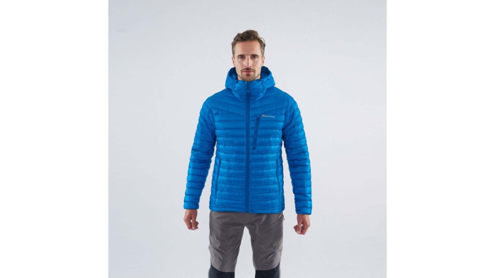 Montane Featherlite Down Jacket - Mens, Electric Blue, Small, MFEDJELEB08