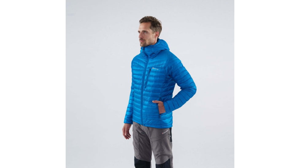 Montane Featherlite Down Jacket - Mens, Electric Blue, Small, MFEDJELEB08