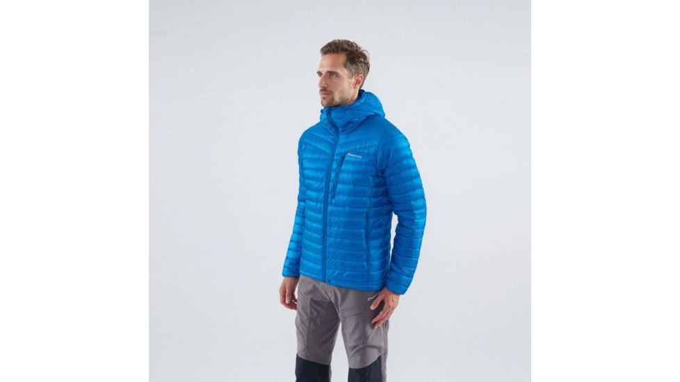 Montane Featherlite Down Jacket - Mens, Electric Blue, Small, MFEDJELEB08
