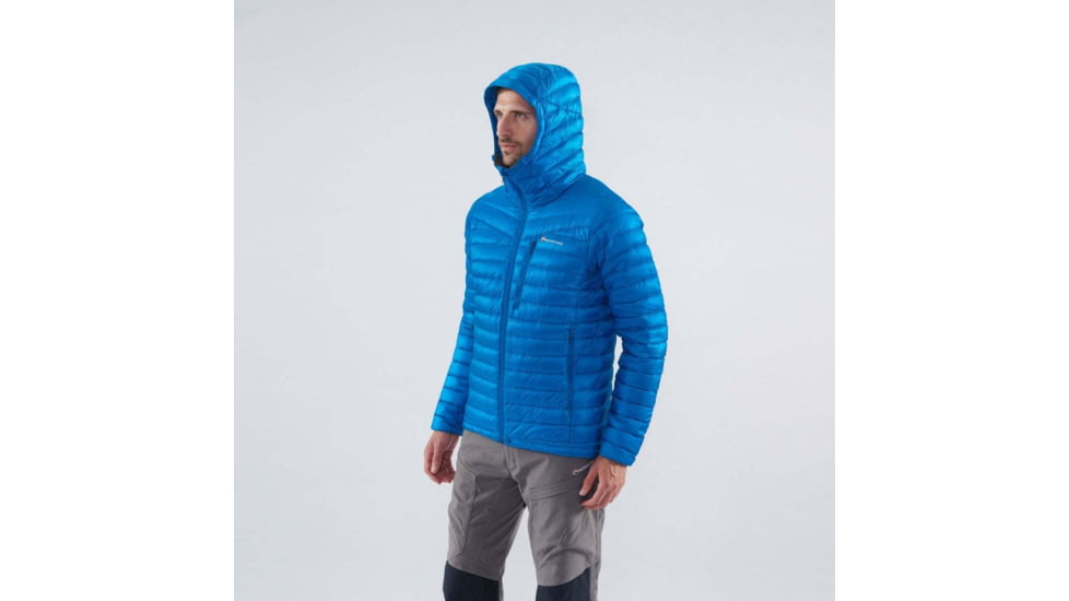 Montane Featherlite Down Jacket - Mens, Electric Blue, Small, MFEDJELEB08