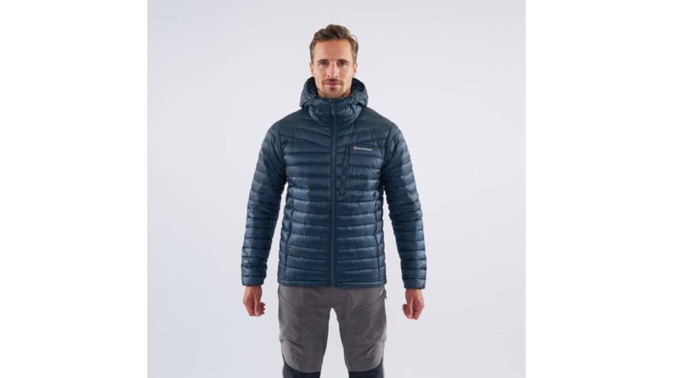 Montane Featherlite Down Jacket - Mens, Orion Blue, Small, MFDOJORIB10