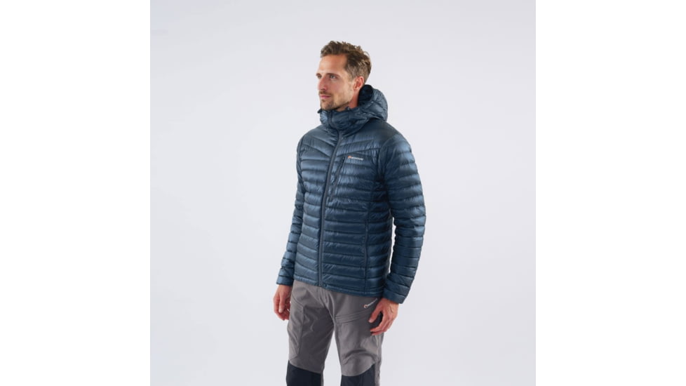 Montane Featherlite Down Jacket - Mens, Orion Blue, Small, MFDOJORIB10