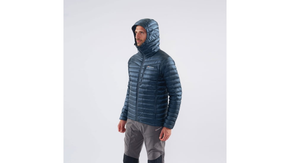 Montane Featherlite Down Jacket - Mens, Orion Blue, Small, MFDOJORIB10