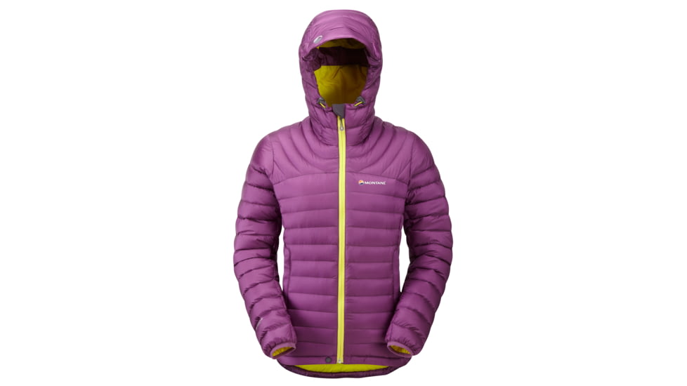 Montane Featherlite Down Jacket - Womens-Dahlia/Cadmium-Large