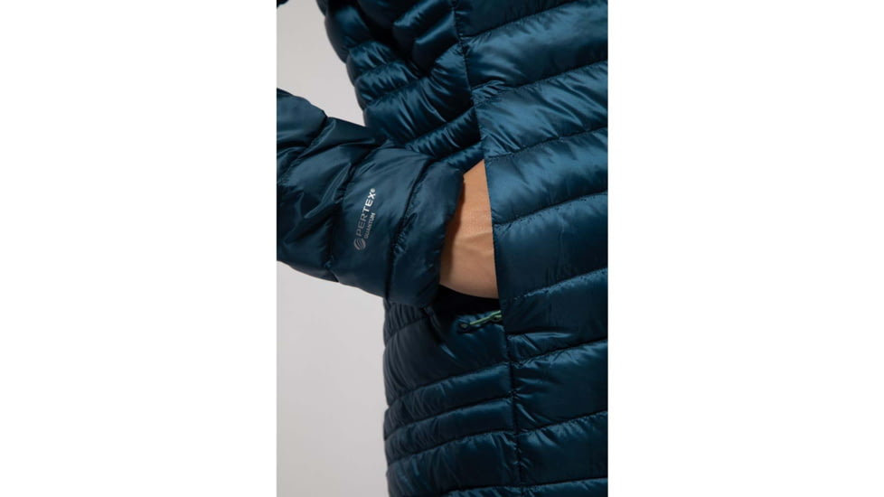 Montane Featherlite Down Jacket - Womens, Narwhal Blue, Extra Large, FFDJANARX08