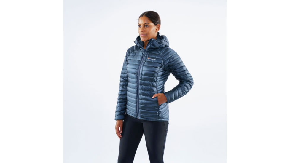Montane Featherlite Down Jacket - Womens, Orion Blue, Small, FFDOJORIB10