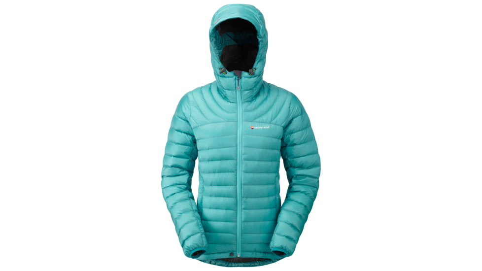 Montane Featherlite Down Jacket - Womens-Peacock/Steel-Large