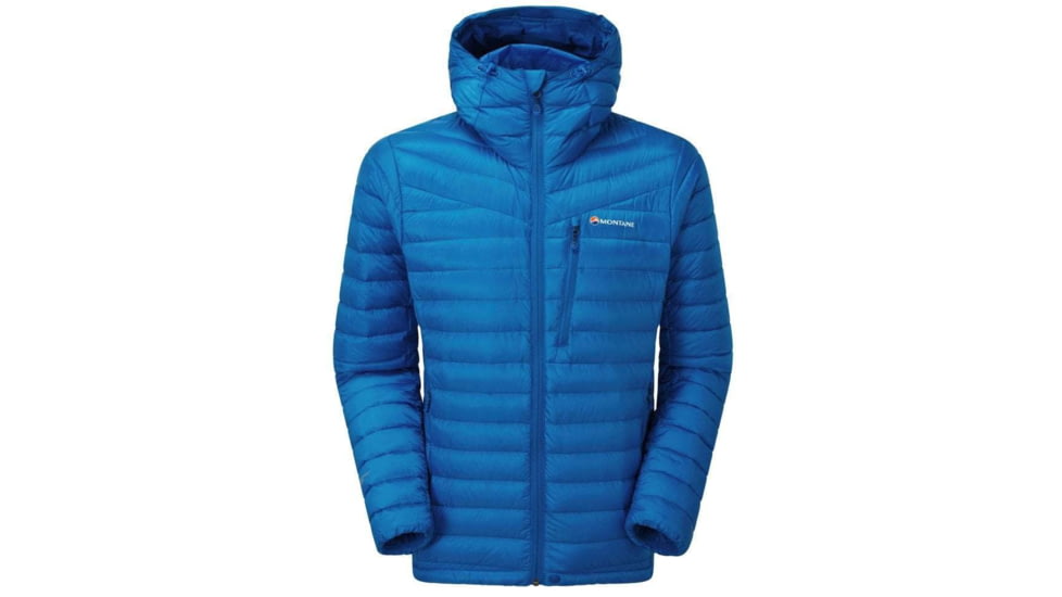 Montane Featherlite Down Jackets - Mens, Electric Blue, Large, MFDOJELEN10