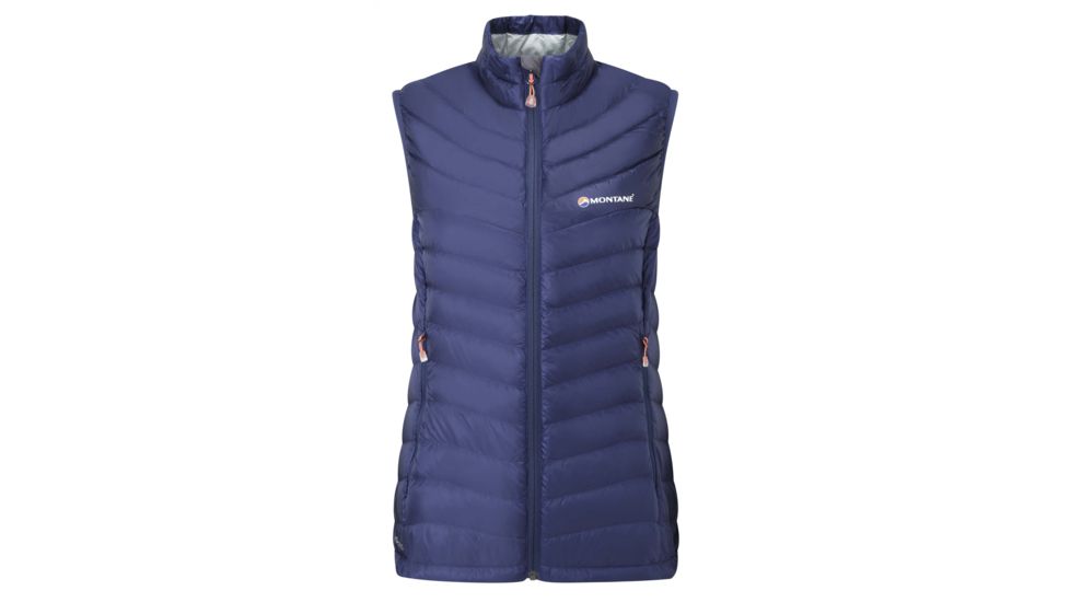 Montane Featherlite Down Vest - Women's-Antarctic Blue-Large