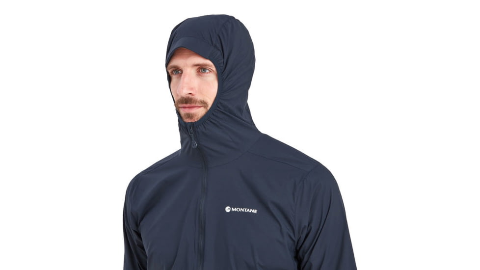 Montane Featherlite Hoodie - Mens, Eclipse Blue, Extra Large, MFEHOECLX15