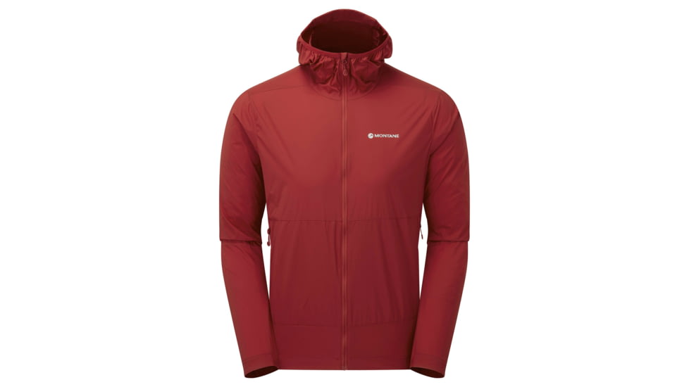 Montane Featherlite Hoodie - Mens, Acer Red, Extra Large, MFEHOACRX15