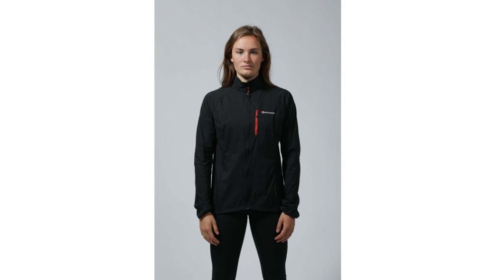 Montane Featherlite Trail Jacket - Womens, Black, Small, FFTJABLAB09