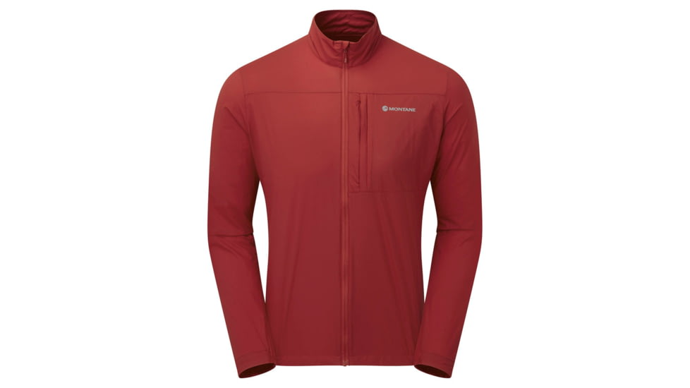 Montane Featherlite Windproof Jacket - Mens, Acer Red, Extra Large, MFLJKACRX15