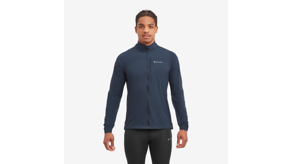 Montane Featherlite Windproof Jacket - Mens, Eclipse Blue, Medium, MFLJKECLM17